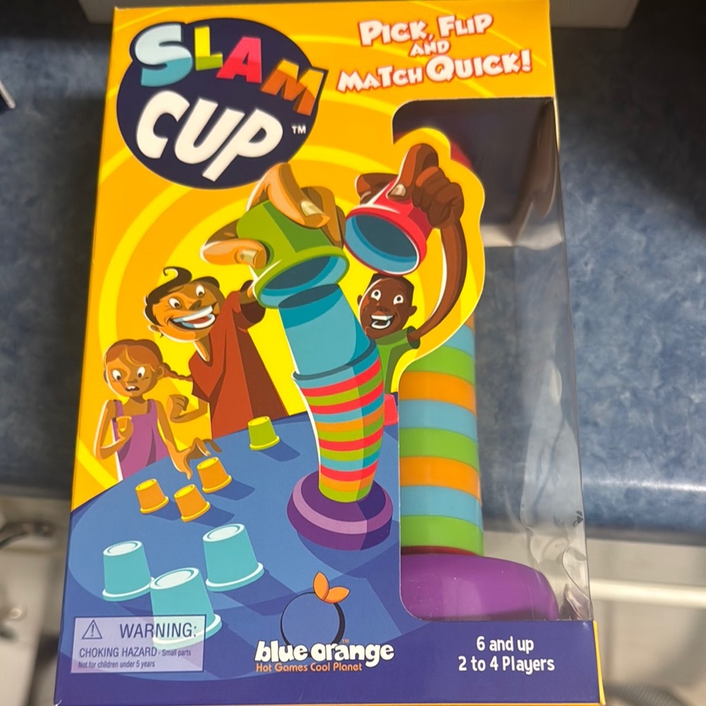 Slam Cup Game - Colorful Kids Toy